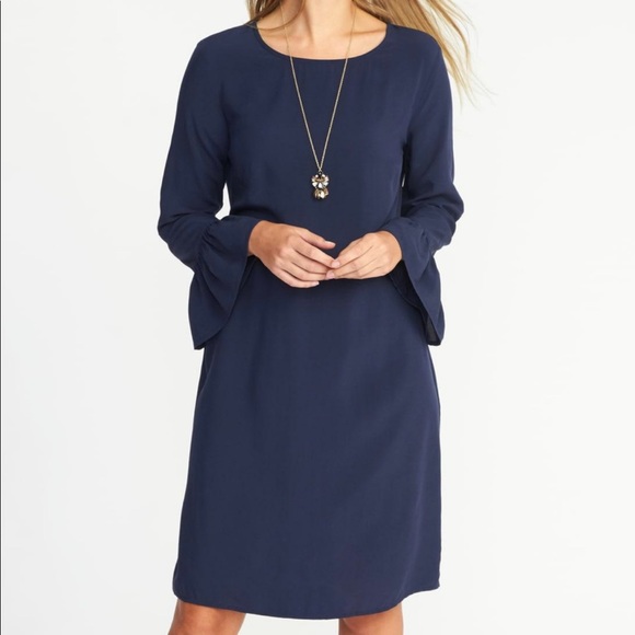 Old Navy Dresses & Skirts - NWT Old Navy Ruffled-Sleeve Shift Dress Size Large